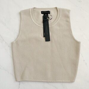 House Of Harlow 1960 Ribbed Knit Crop Top